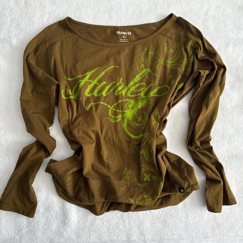 y2k vintage hurley‎ long sleeve